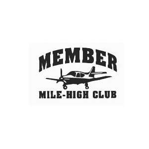  Mile High Club Vinyl Decal