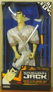 Samurai Jack Warrior Action Figure 12 RARE MIP  