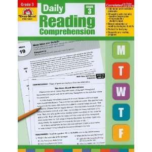 Daily Reading Comprenesion, Grade 3 (Daily Reading Comprehension 