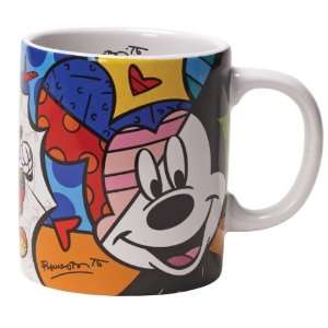   Romero Britto for Enesco Mickey Mouse Mug 4.25 IN