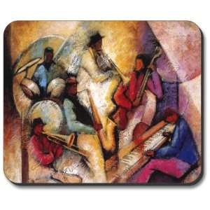  Decorative Mouse Pad Jam Session African American 