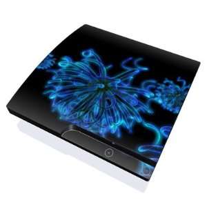  Blue Virii Design Skin Decal Sticker for the Playstation 3 