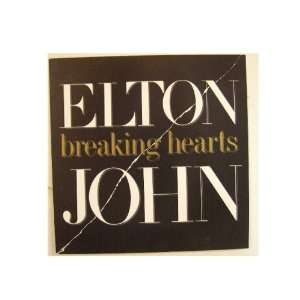  Elton John Poster Breaking Hearts
