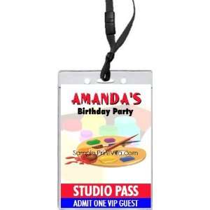  Artist VIP Studio Pass Invitation