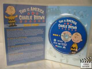 This is America, Charlie Brown DVD 2 Disc Set 097360409840  