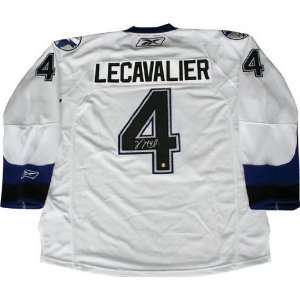 Vincent Lecavalier Tampa Bay Lightning Autographed Replica Jersey 