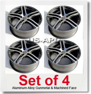   Rims with Central Caps Fit AUDI RS6/RS4/A4/A5/S4/S6/A6/Q5  