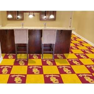  USC Trojans 18 in. x 18 in. Team Carpet Tiles Everything 