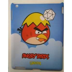 com Angry Birds Pattern Matte Hard Plastic Case for iPad 2 (Blue Bird 