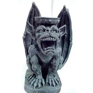  Awesome Angry Gargoyle Statue Candle Holder Evil