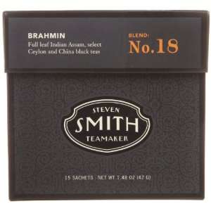 Smith Tea, Brahmin Assam & Ceylon, 15 Count  Grocery 