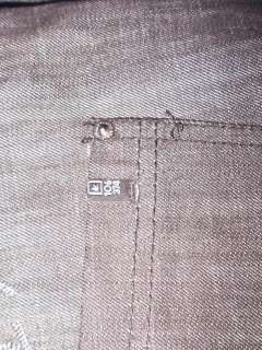 Original fit jean features a zip fly button closure, five pocket style 