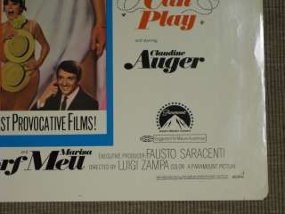 Anyone Can Play 1967 Ursula Andress Virna Lisi  