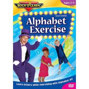  5 Pack ROCK N LEARN ALPHABET EXERCISE DVD 