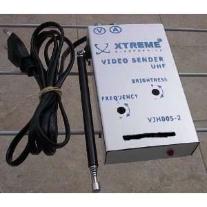   Video A/V UHF TV television transmitter sender model 2 Electronics