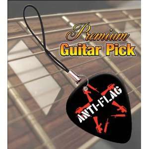  Anti Flag Logo Premium Guitar Pick Phone Charm: Musical 