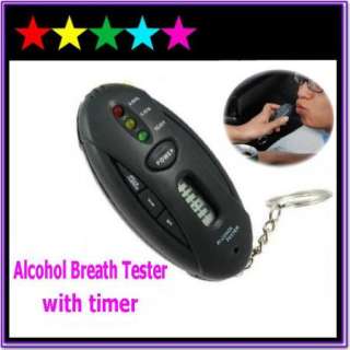 Digital Alcohol Breath Tester Breathalyzer Analyzer  