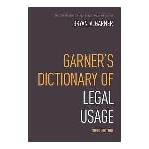   Legal Usage 3th (third) edition (8581110003034) Bryan Garner Books