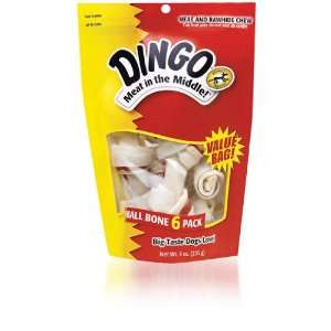   Group Dingo 6Pk Sm Raw Bone 95005 Cat & Dog Chew & Treat: Pet Supplies