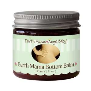  Earth Mama Angel Baby Earth Mama Bottom Balm, 1 Ounce Jars 