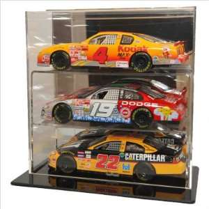  Caseworks Three 124 Diecast Cars Display Case With Mirror 