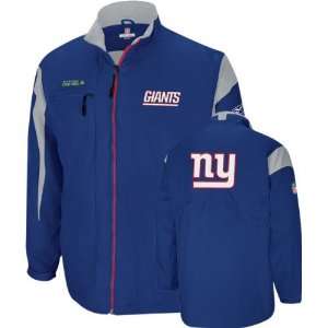  New York Giants  Blue  2008 Lightweight Coaches Jacket 