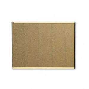   Bulletin Board, Graphite Blend Cork, 48 x 36, Maple Frame Electronics
