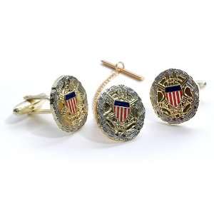  Joint Chiefs Tie Tack & Cuff Link Set 