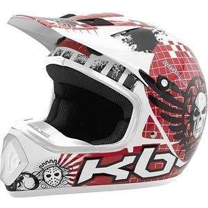  KBC Youth DRT X Monster Helmet   Youth Small/Red 