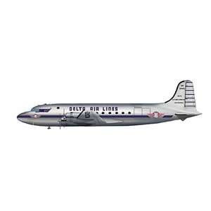  Hobby Master Delta Airlines DC 4 Model Airplane 