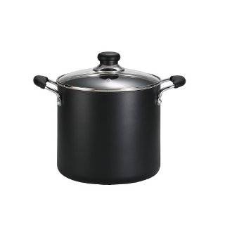   12 Quart Stockpot Dishwasher Safe Stock Pot Cookware, Black (July 1
