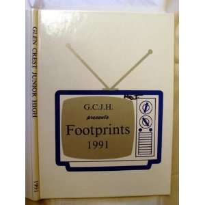   Footprints Yearbook Glen Crest Junior High Glen Ellyn Illinois: Books