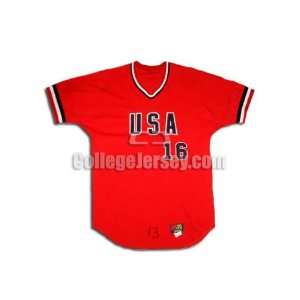  Game Used Team USA Jersey: Sports & Outdoors