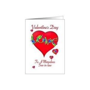 Valentine Greeting for Son in law Card