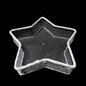  Silver Wire Mesh Star Tray