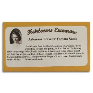 Heirlooms Evermore Arkansas Traveler Tomato Seeds (Pack of 10):  