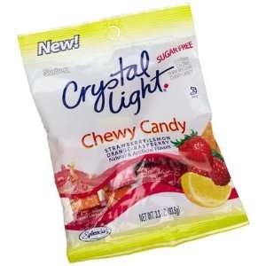 Sorbee Crystal Light Sugar Free Chewy Candy In Assorted Fruit Flavors 