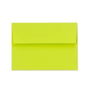  A7 Invitation Envelopes (5 1/4 x 7 1/4)   Electric Green 