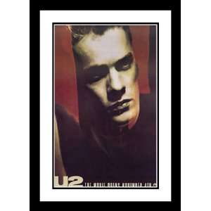 U2 Rattle & Hum 20x26 Framed and Double Matted Movie Poster   Style C