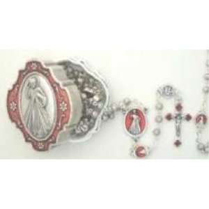 Divine Mercy Rosary With Case