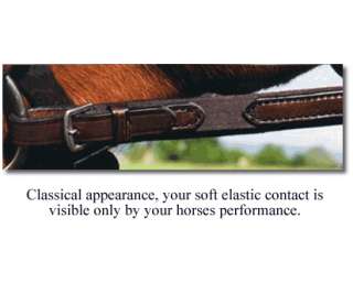 FSS German Flexi Aid Elastic DRESSAGE Inside Grip Reins  