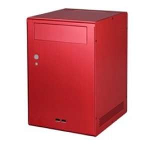 Lian Li Case PC Q07R Mini Tower Aluminum 1/0/1 Bays Mini ITX Red 