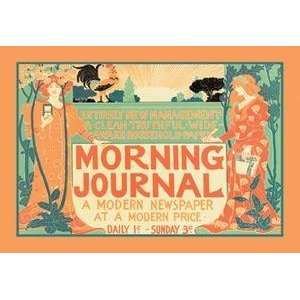  Vintage Art Morning Journal   A Modern Newspaper   02406 2 