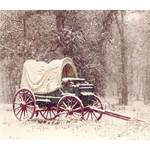  James Bama   Chuck Wagon in the Snow: Home & Kitchen