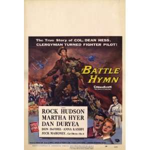Battle Hymn Movie Poster (11 x 17 Inches   28cm x 44cm) (1957) Style B 