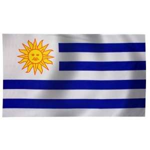  Uruguay Flag 3X5 Foot Nylon PH Patio, Lawn & Garden