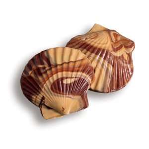 Ashers Milk Chocolate Peanut Butter Large Molded Seashells, 10 pieces 