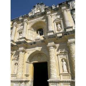 Facade of Church of La Merced, Antigua, Unesco World Heritage Site 