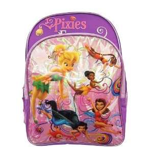 Disney Fairies Tinkerbell Pixies Forever Pixie Hollow Games Backpack 