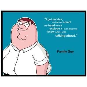  Postcard: FAMILY GUY   PETER GRIFFIN (I Got An Idea 